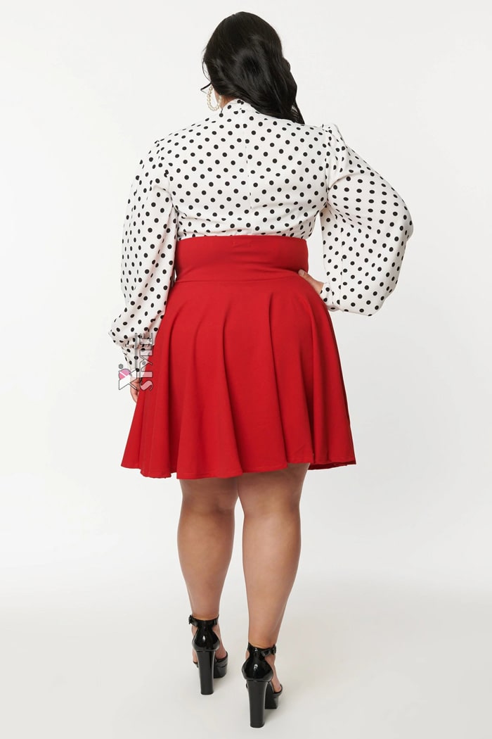 Retro Corset Skirt Plus Size